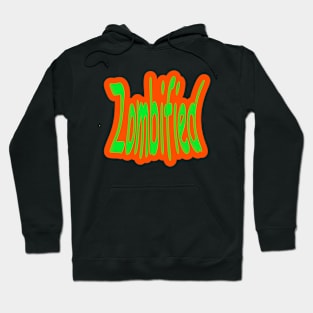 Zombified Retro Halloween Hoodie